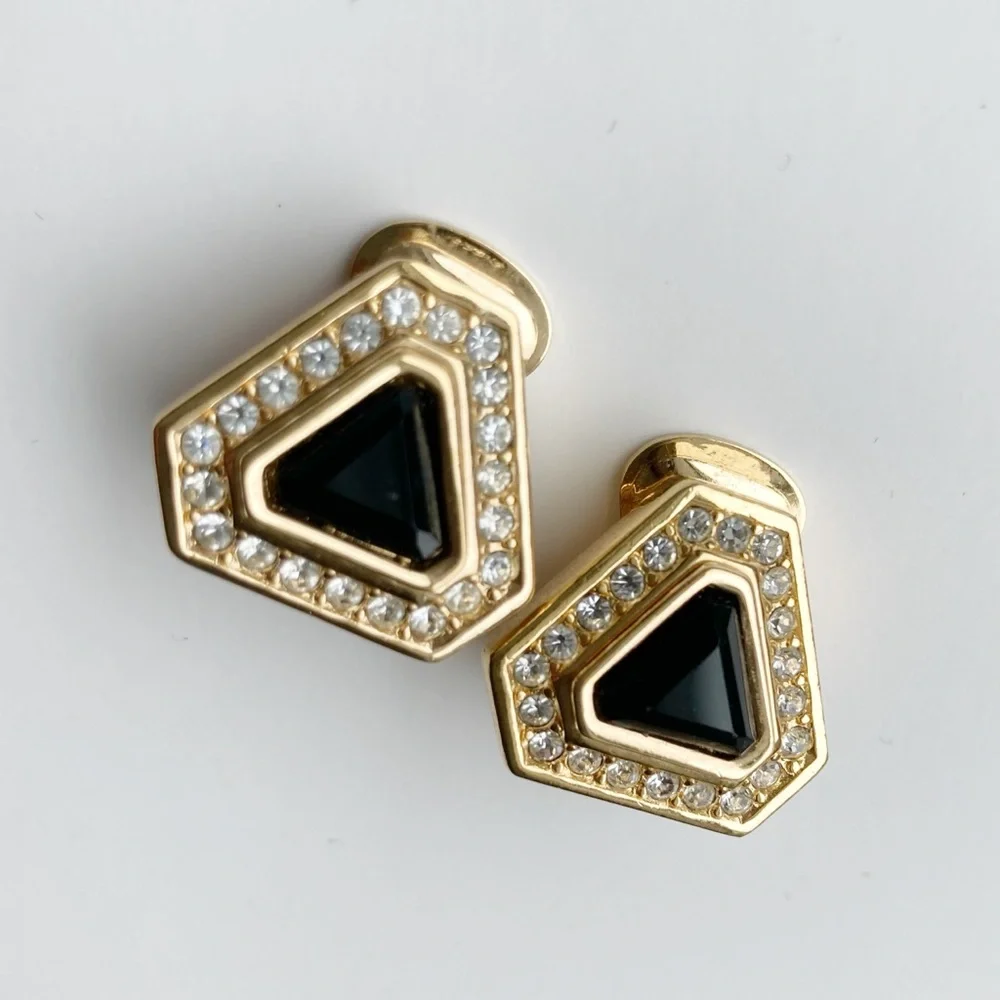 Christian Dior Vintage Clip On Earrings - Picture 7 of 12